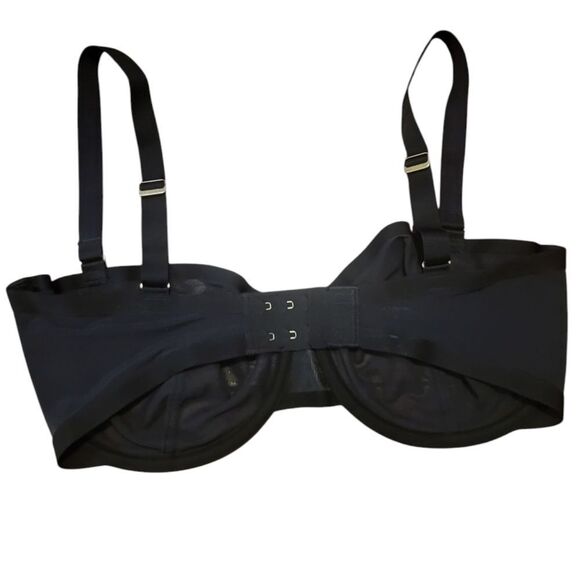 CUUP Balconette Black Mesh Bra, NEW W/O TAG Various Sizes - Picture 4 of 6